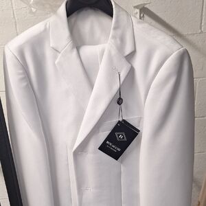 Boys White 3 Piece Suit